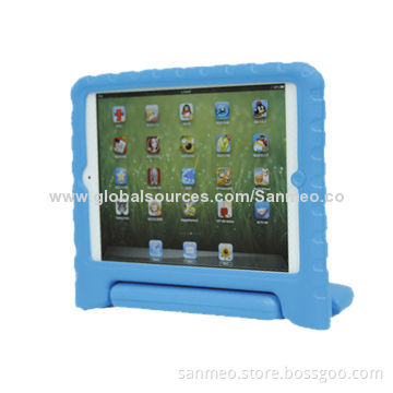 Silicone Case/Protection Convertible Stand Cover for iPad Air/Mini 1/2, Sized 217*213*20mm